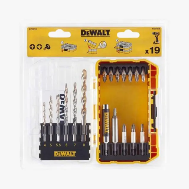 Dewalt DT70711 Σετ 19 Τρυπάνια Κοβαλτίου για Μέταλλο 2