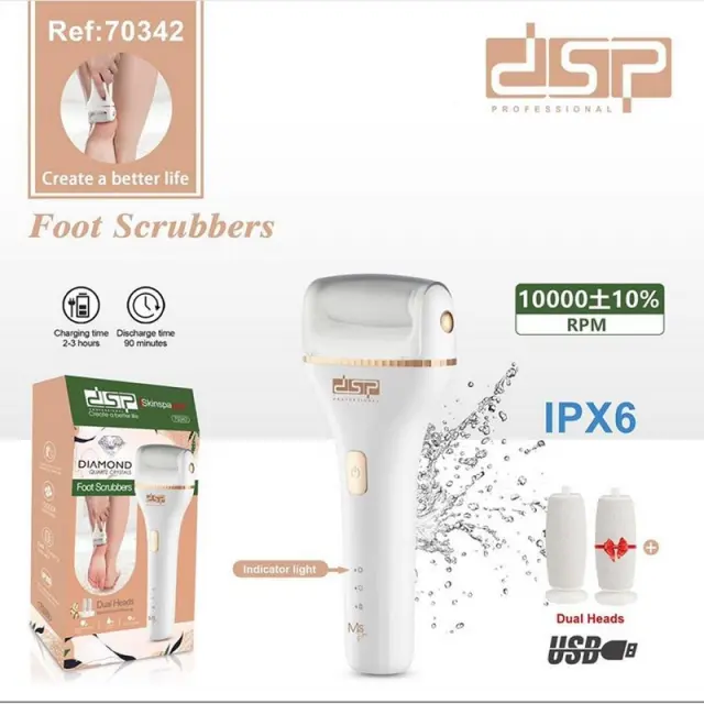 Ηλεκτρική λίμα περιποίησης ποδιών - 70342 - DSP - 615907 3