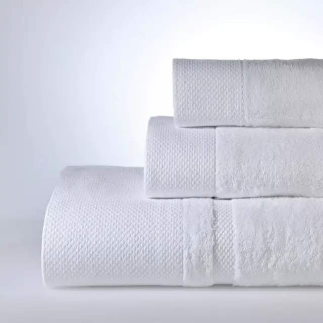 Σετ πετσέτες 600gsm New Rosa White Σετ 3ων τεμαχίων (30x50, 50x90, 100x150)