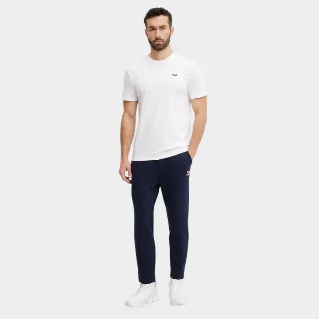Fila - Ανδρικό T-shirt Laas FAM0874-10001 Λευκό - 2XL