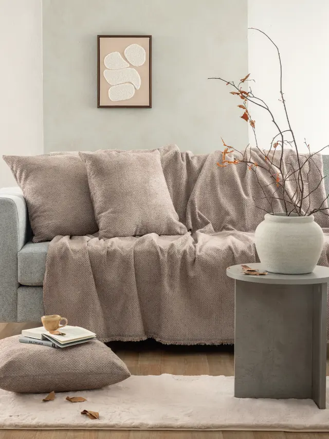 Ριχτάρι Palamaiki Neva Beige - Διθέσιο 170 x 250