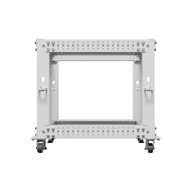 Lanberg Open Rack19" 9U 600X600-1100 Adjustable Gray (OR01-6109-S) 3