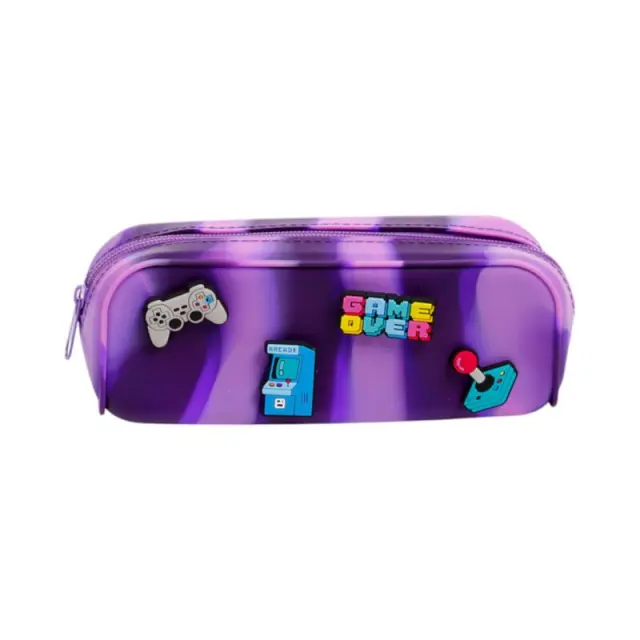 Puckator 3D Κασετίνα σιλικόνης / Silicone Pencil Case with Charms: Game Over 2