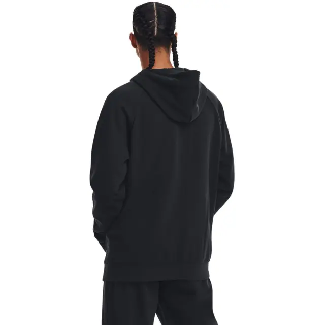 Under Armour Fleece Logo Hoodie (1379758-001) - Μαύρο 2