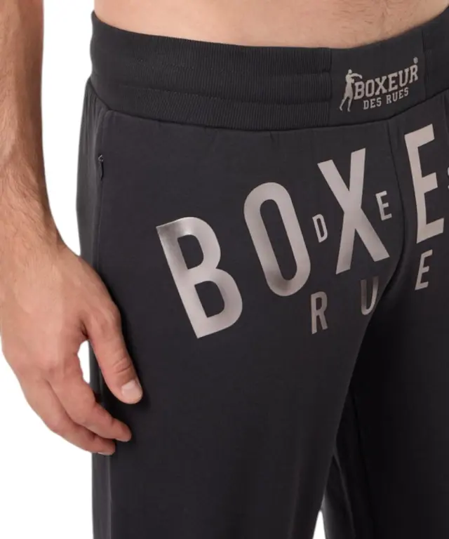 Boxeur Des Rues - Ανδρικό Παντελόνι Φόρμας BXM1000507AY-ANTHRA Ανθρακί - XL 3
