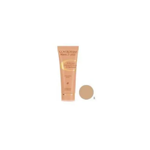 Coverderm Perfect Legs Perfect Cover Waterproof Make-Up for Legs & Body SPF16 Νo.3 50 ml