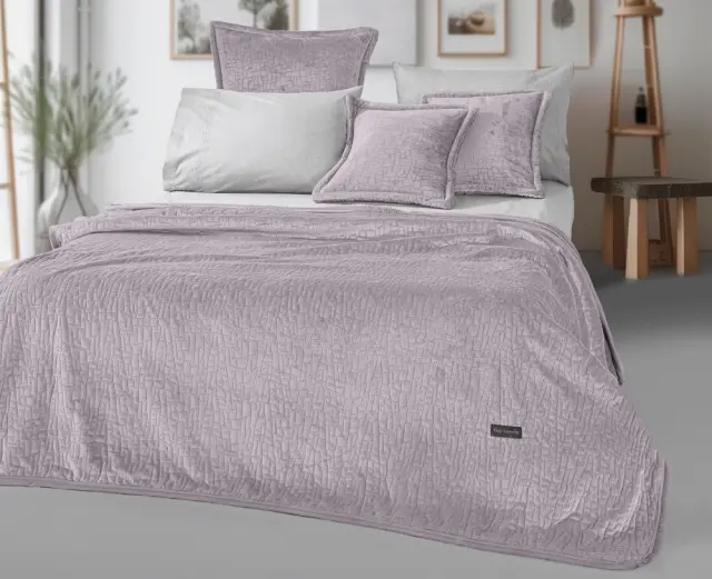 ΚΟΥΒΕΡΤΑ ΜΟΝΗ ΣΕΤ 2ΤΜΧ BOLZANO MELANZE 160X220 GUY LAROCHE