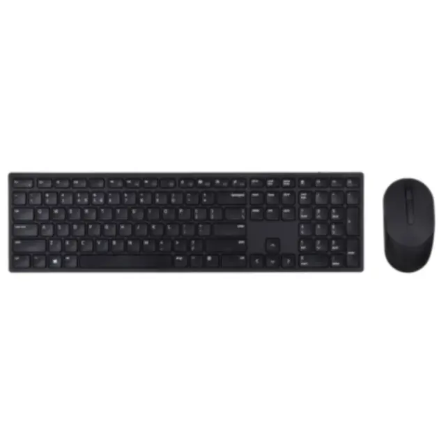 Dell Mouse and keyboard set KM5221W US-Int RTL Black (580-AJRC) (DEL580-AJRC)