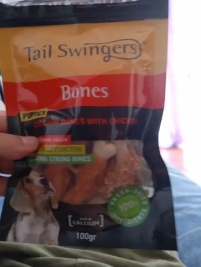 Tail Swingers Σνακ Κόκκαλα Ασβεστίου με Κοτόπουλο 100gr