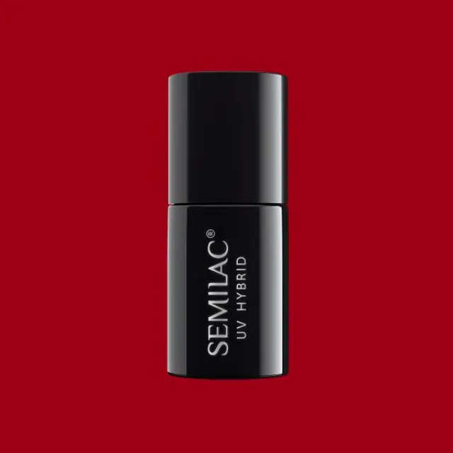 Semilac Ημιμόνιμο Βερνίκι 027 Intense Red 7ml