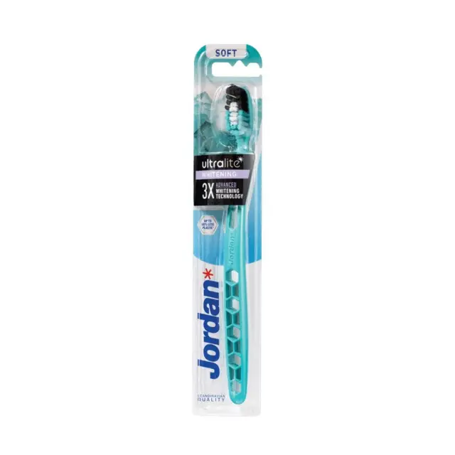 Jordan | Ultralite Whitening Soft Οδοντόβουρτσα Ενηλίκων | 1 Τεμάχιο