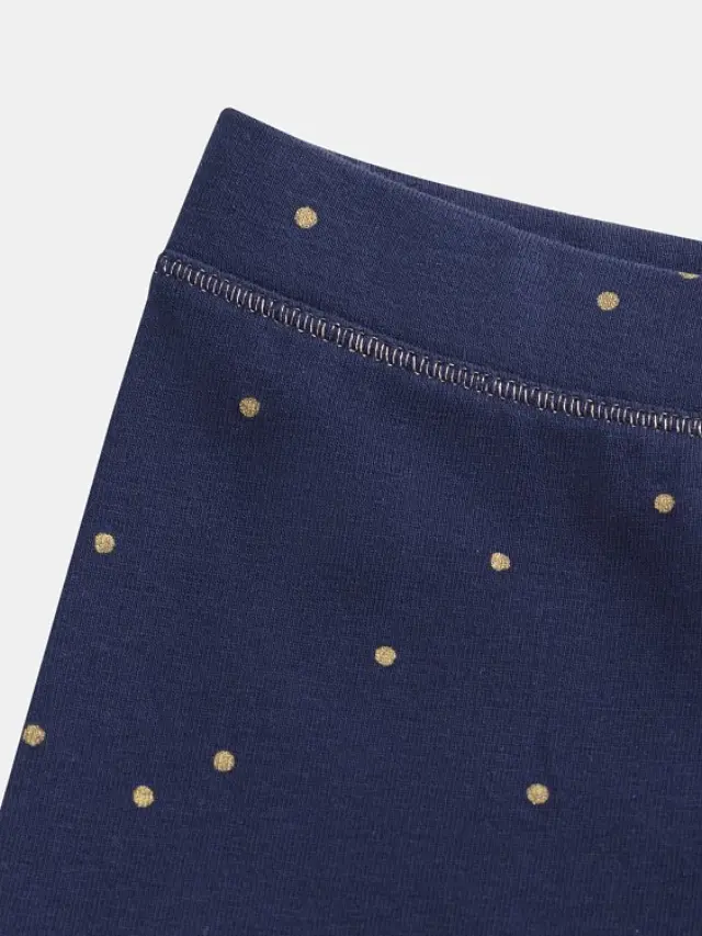 Παιδικό Κολάν για Κορίτσια Gold Polka ΜΠΛΕ 2