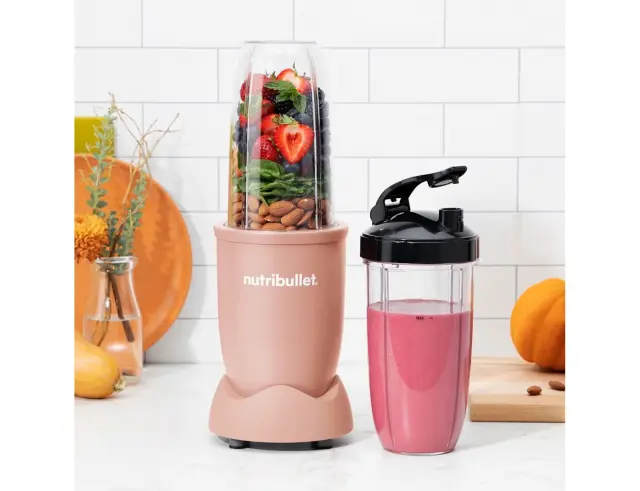 Μπλέντερ Nutribullet Pro 900 NB907MACL με ισχύ 900W, χωρητικότητα 900ml και 1 ταχύτητα - Matte PinkNB907MACL 3