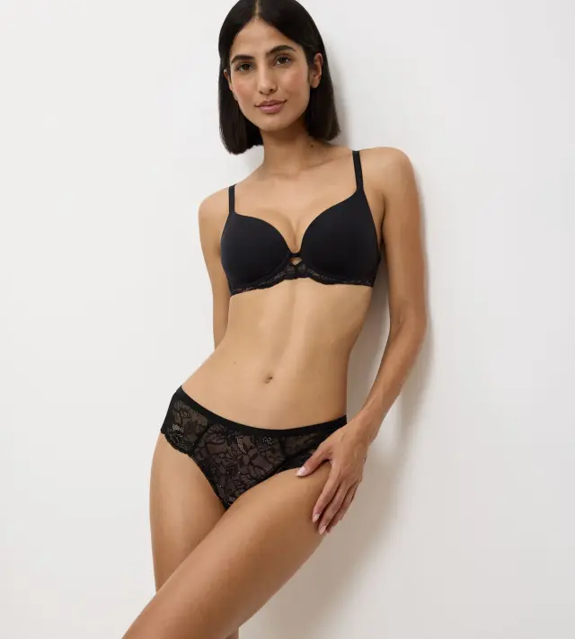 Triumph Σουτιέν Amourette Charm WHP01 Μαύρο