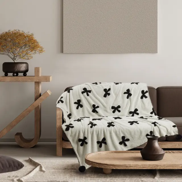 Κουβέρτα Καναπέ 130x170 300gsm Das Home 1382 Beige 100% Πολυέστερ