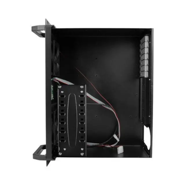 Lanberg Rackmount Server Chassis ATX 350/10 19" 4U (SC01-3504-10B) 3