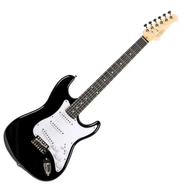 Voltera VS-300 BK Strat Ηλεκτρική Κιθάρα Black