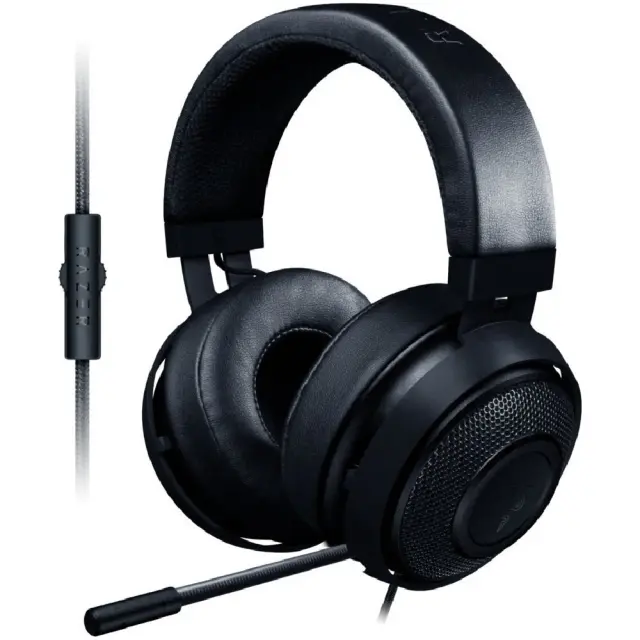 Razer Kraken Gaming Headset Black 7.1 Surround Sound
