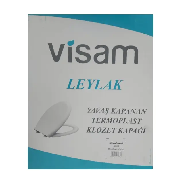 Καπάκι λεκάνης Visam Lilak Soft Close Thermoplast 529-001 πλαστικό λευκό 2