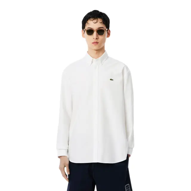 Lacoste ανδρικό oxford πουκάμισο regular fit 3CH8800-1