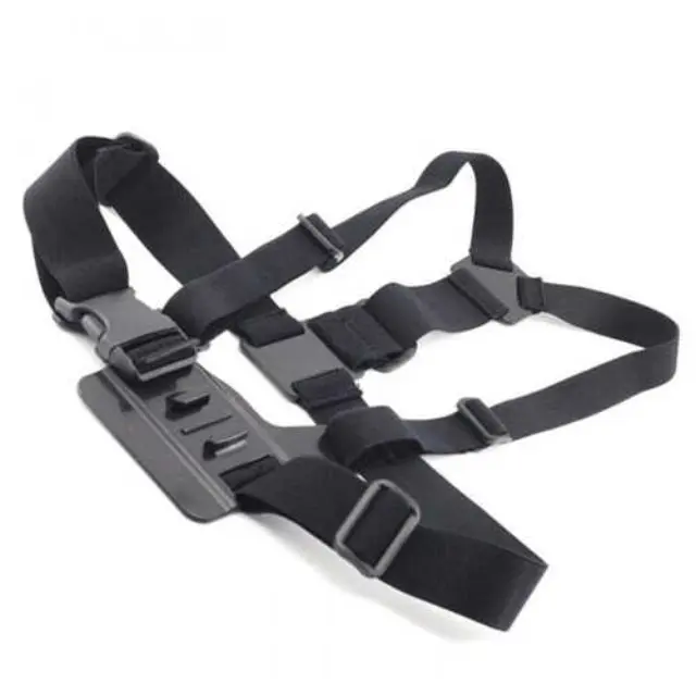 Βάση Στήθους (Chest Mount) για GoPro, SJCAM & Action Cameras με GoPro Mount Μαύρη 3