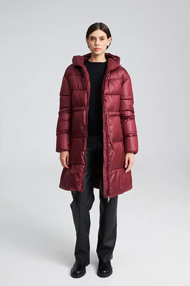 Μακρύ Ζεστό Μπουφάν JUNO PUFF COAT - M