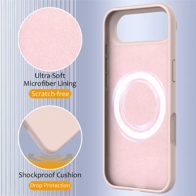 MagSafe Θήκη για iPhone 17 Air- Pink OEM 2