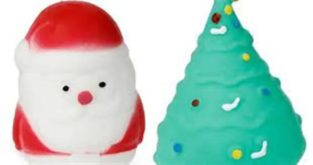Squeezy Christmas 2 σχέδια Tree - Santa 1τεμ. / XTY842 (Puckator)