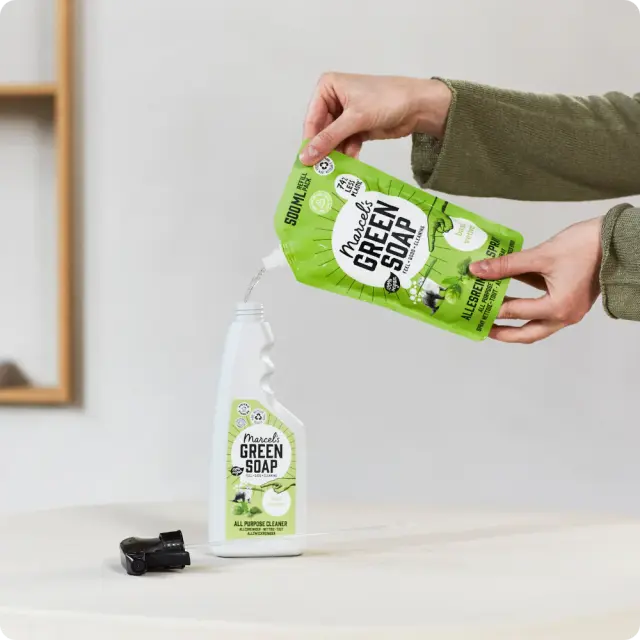 Marcel’s Green Soap καθαριστικό σπρέι γενικής χρήσης Βασιλικός & Βετιβέρ 500ml 3