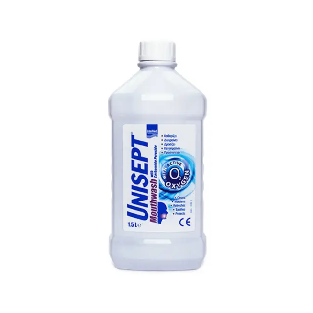 InterMed Unisept Mouthwash Στοματικό Διάλυμα Καθημερινής Προστασίας 1500ml