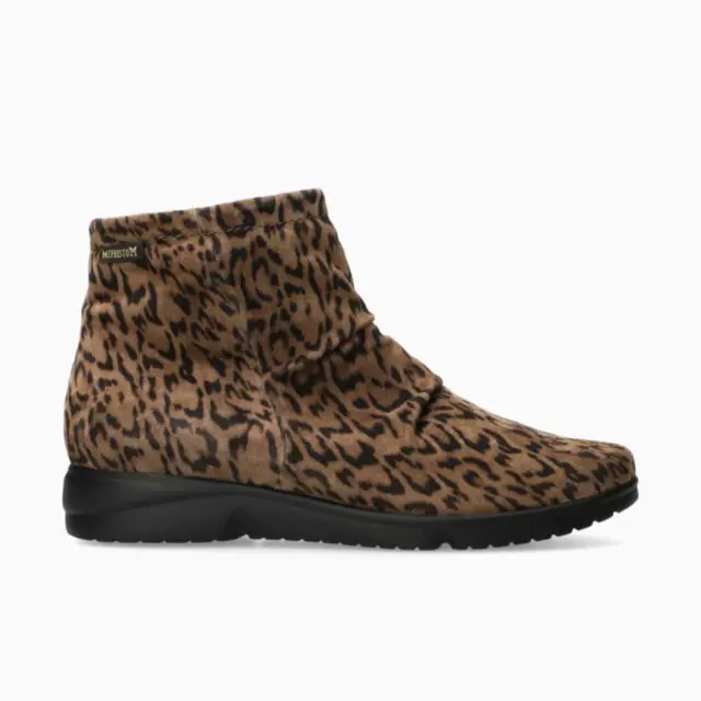 Mephisto Μποτάκια Γυναικείο δέρμα Nubuck Prints MEP/REZIA BROWN - 38