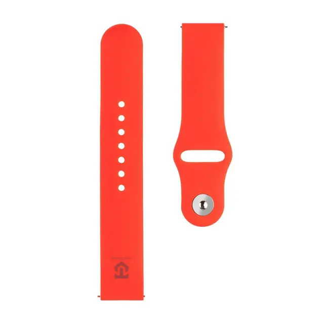 Tactical® Λουράκι Σιλικόνης για Ρολόι 20mm-Red