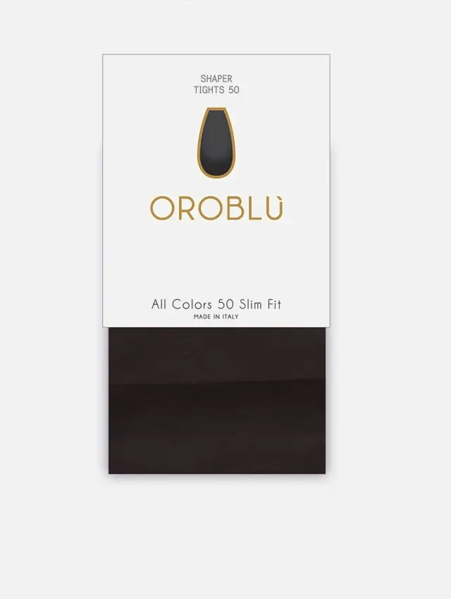 Oroblu All Colors Slim Fit Καλσόν Με Λαστέξ Μαύρο 50 Denier - S/M 3