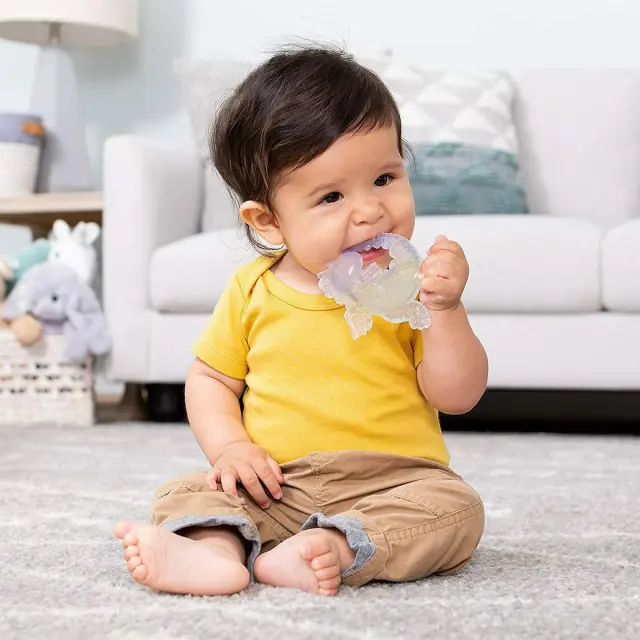 INFANTINO CRYSTAL CLEAR TEETHING STAGES GIFT SET 3