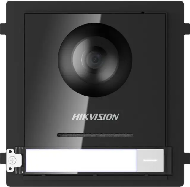 Hikvision DS-KD8003-IME1(B), IP modular door intercom with 2Mpx camera, 1 button