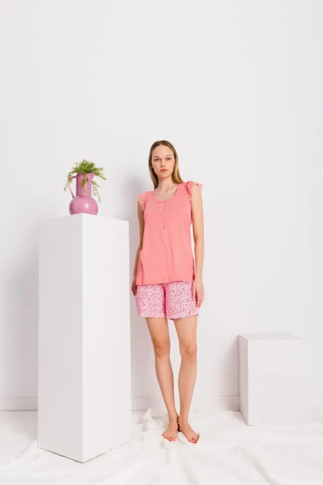 S1396 - Type - PYJAMA SHORTS BLOOMING NIGHTS