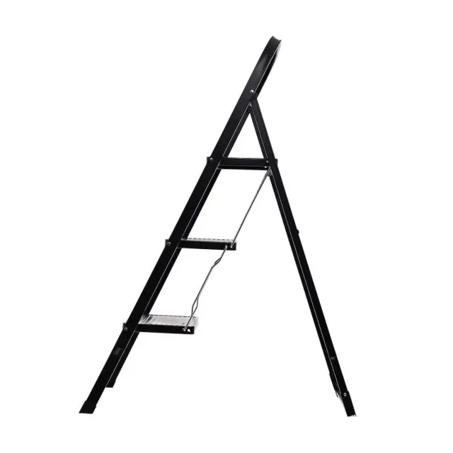 Estia Σκαλοσκαμπο Neo Black Με 3 Σκαλιά 46X71X105Cm 2