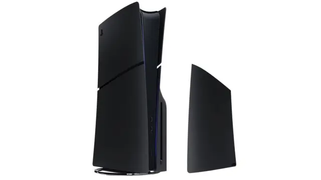 Sony PlayStation 5 Slim Console Covers Midnight Black – Επίσημα Ανταλλακτικά Καλύμματα Κονσόλας PS5 Slim Μαύρα 2