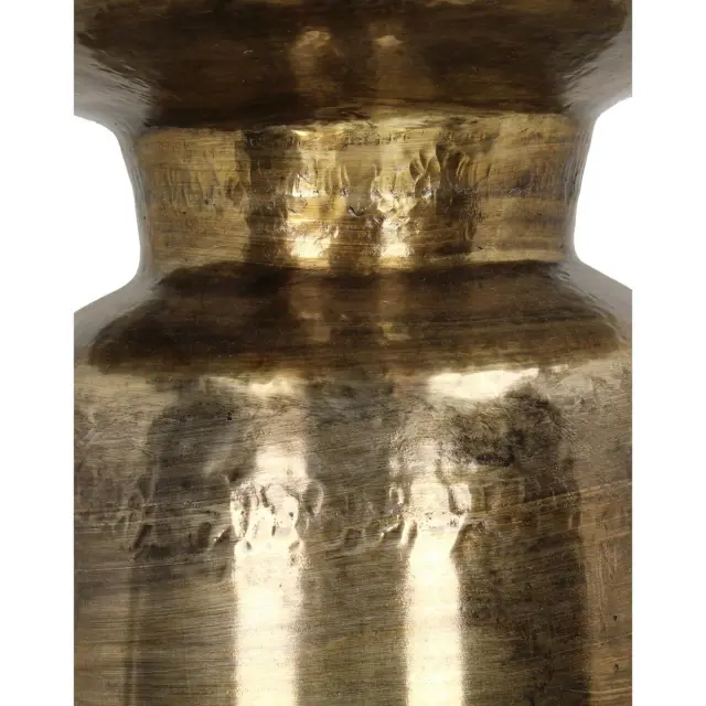 Τραπεζάκι-Κασπώ Μπρονζέ Μέταλλο 47x47x57cm 2