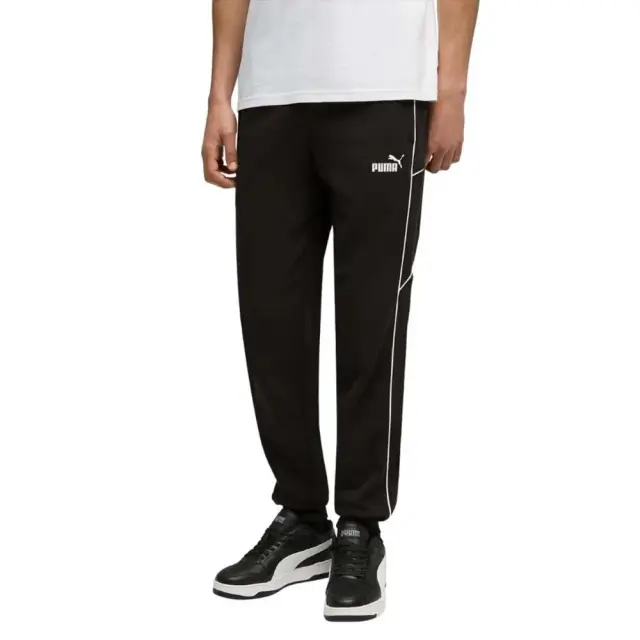 Puma Sport Fleece Sweatpants (688396-01) - Μαύρο - XL