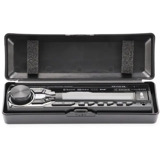 Aiwa IC-300BT Car Stereo 1 DIN Bluetooth 5.1 / USB / RGB – Αποσπώμενη Πρόσοψη 3