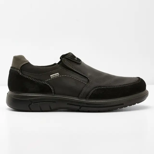 Imac Μοκασίνια-Loafers Ανδρικό δέρμα/δέρμα Nubuck Γκρί IMA/602038 GRIGIO - 40