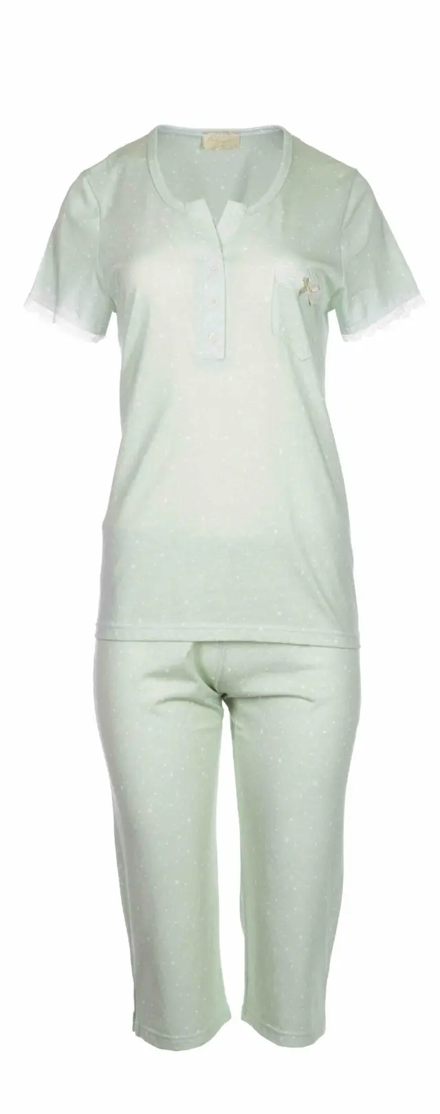 S984 - Aqua - PYJAMA PETIT DOT - M 3