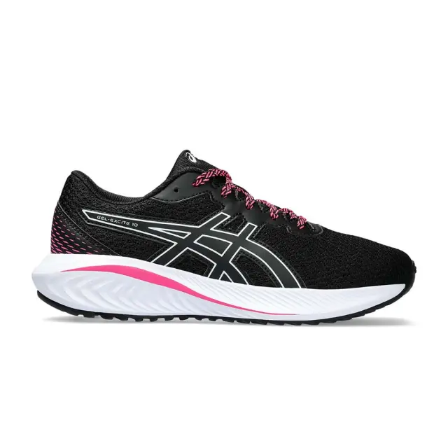 Asics Kids Gel-Excite 10 (GS) Μαύρο - Άσπρο - Ροζ 1014A298-002 (Asics) - 40