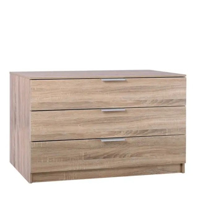 Συρταριέρα DRAWER 3 Συρτάρια Sonoma Μελαμίνη 80x40x64cm