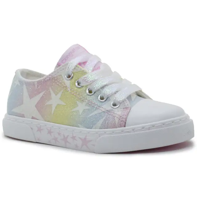 Sneakers Conguitos Πολύχρωμα με αστέρια και κορδόνια Cosh283136 - 29 2