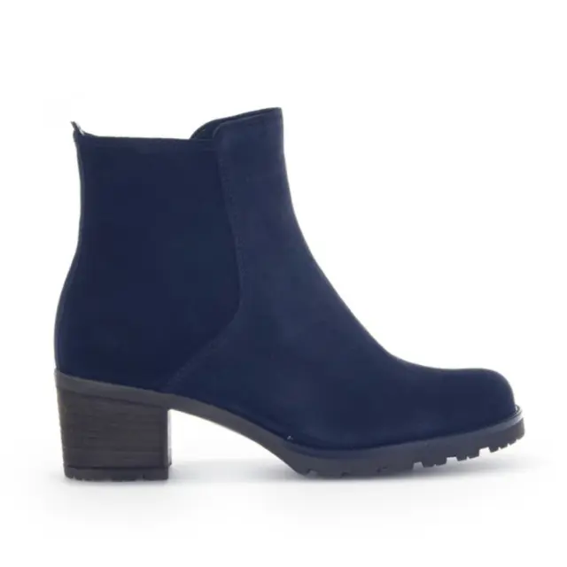 Gabor Μποτάκια Γυναικείο δέρμα suede Μπλέ GAB/52800 46-D/BLUE