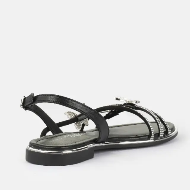 Γυναικεία Σανδάλια Buffalo Kira Snd Butterfly BN1601284 Black/Silver Μαύρο - 38 3