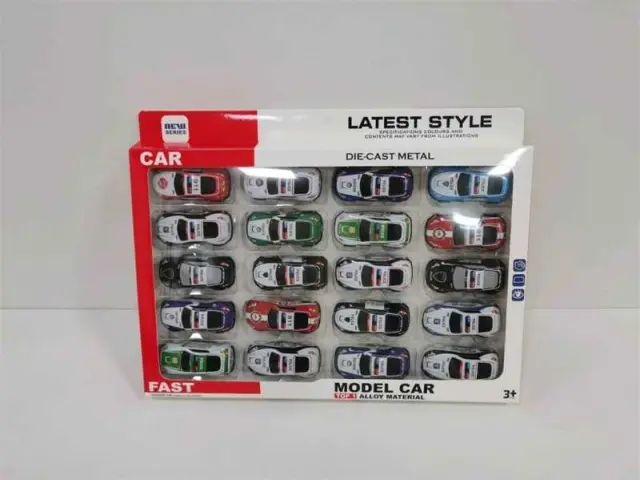 Σετ μεταλλικά αυτοκινητάκια - 20pcs - A20-3 - 233273 2