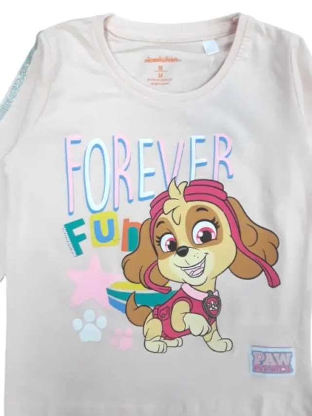 Μπλουζάκι Μακρυμάνικο Paw Patrol Forever Pink 8020370 - 6-7 Y (122cm) 2